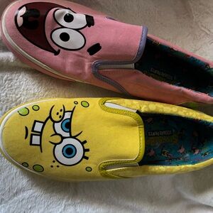 SpongeBob SquarePants Colorful Slip-Ons